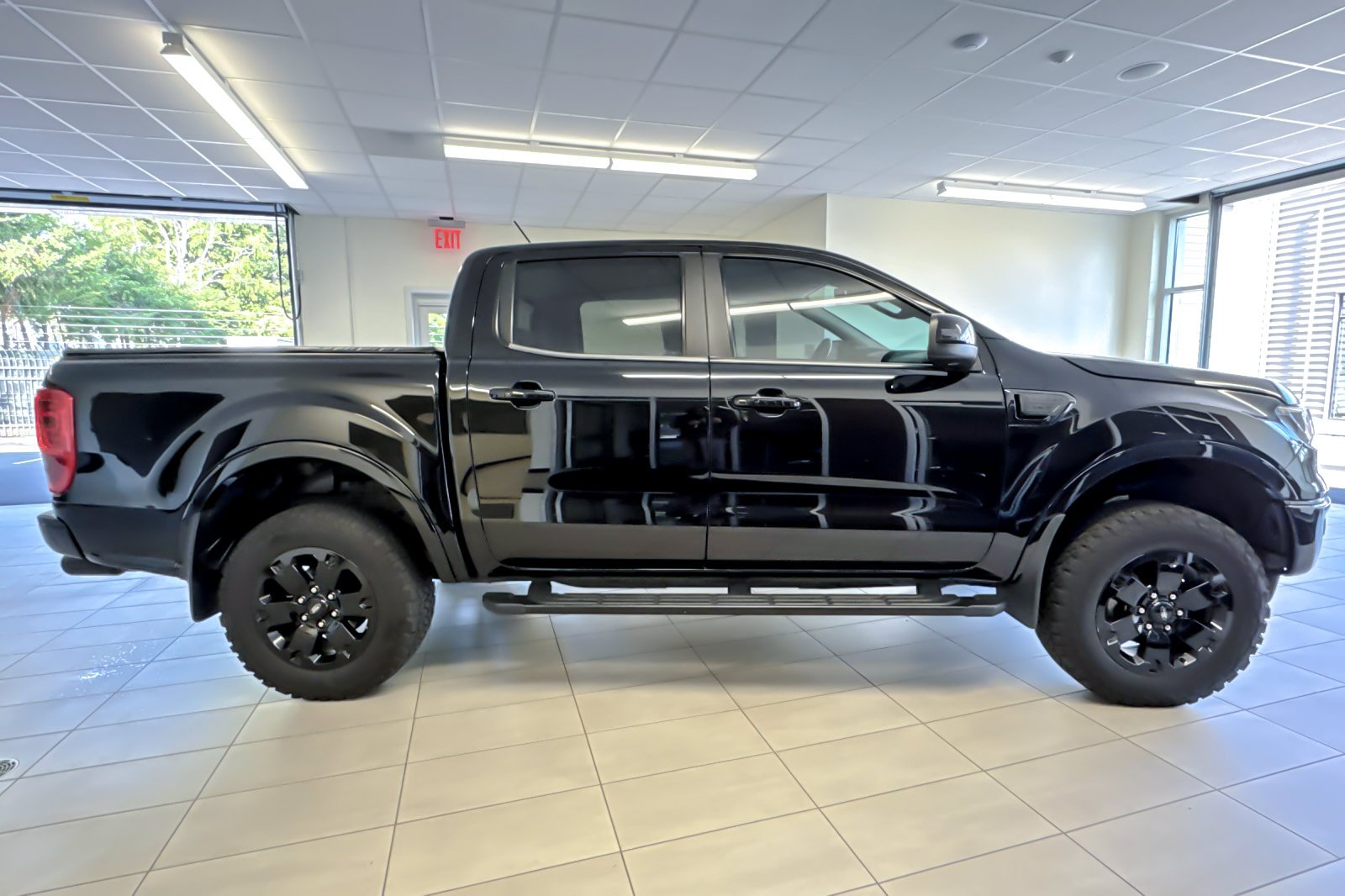 Used 2020 Shadow Black Ford LARIAT image 3