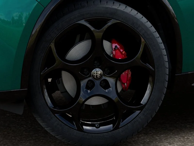 New 2026 Verde (Green) Fangio Metallic Exterior Paint Alfa Romeo Base image 4
