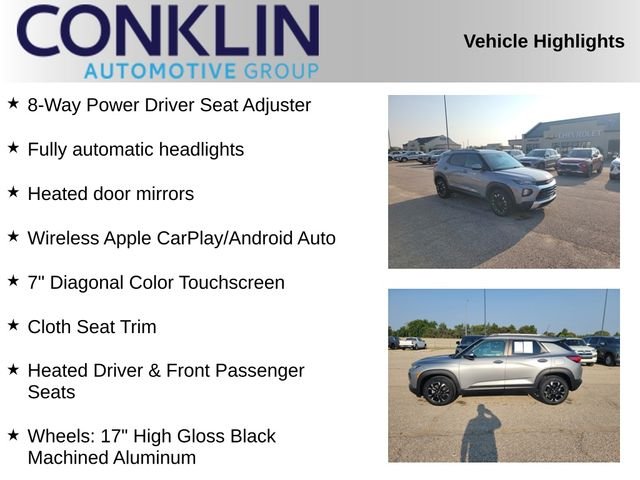 Used 2023 Sterling Gray Metallic Chevrolet LT image 2