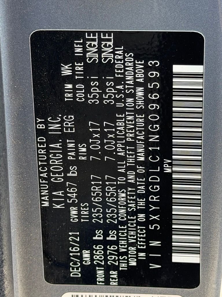 Certified Used 2022 Silver Kia LX image 24