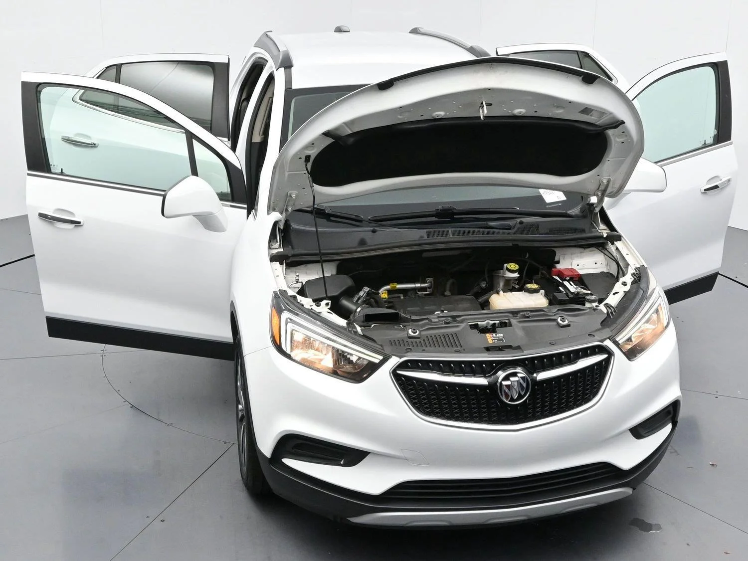 Used 2021 Summit White Buick Preferred image 38
