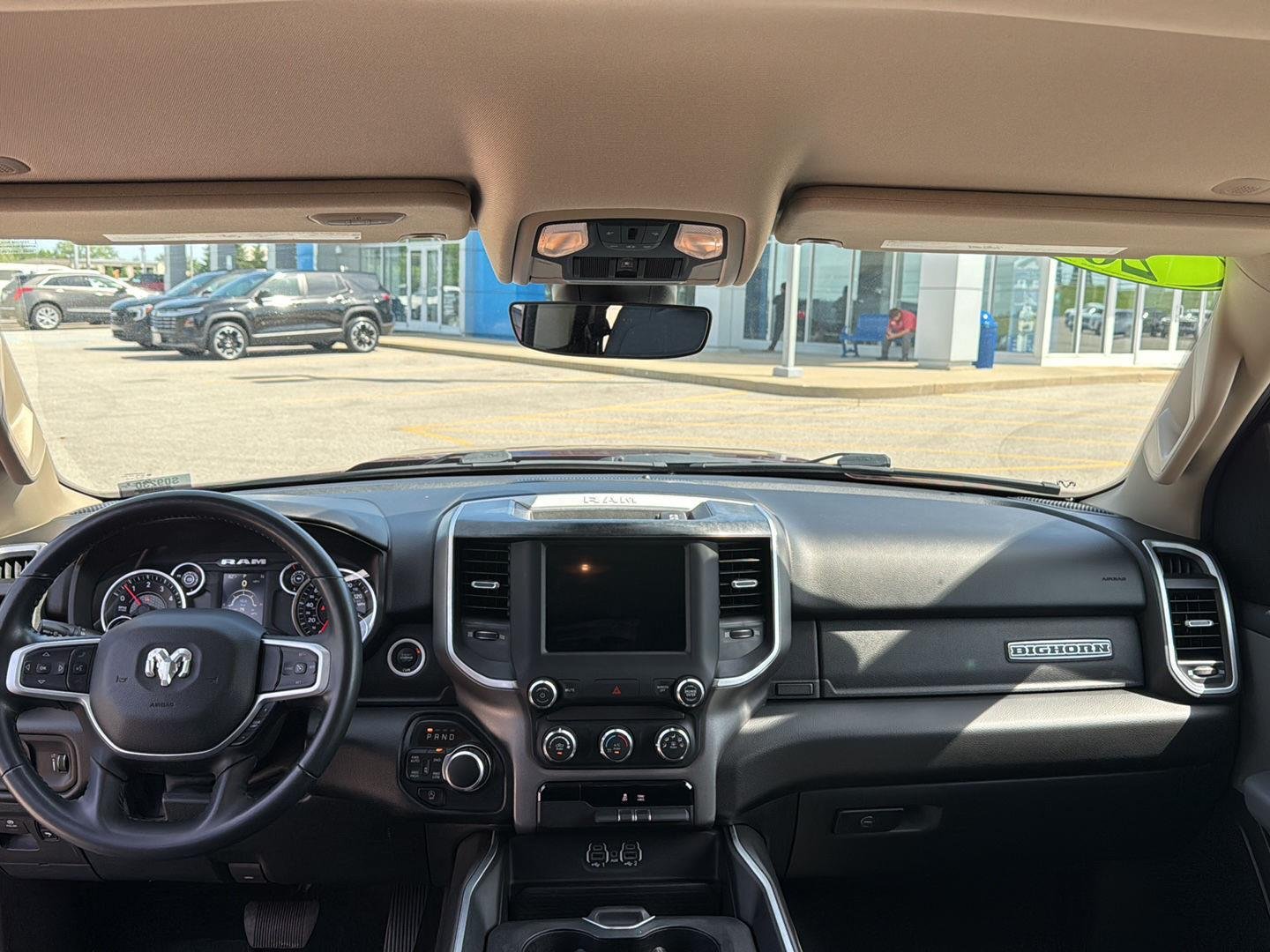 Used 2020 Delmonico Red Pearlcoat Ram 2020 1500 Big Horn image 3