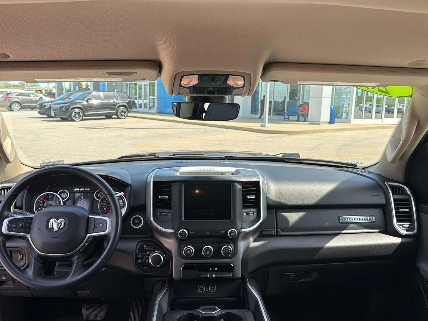 Used 2020 Delmonico Red Pearlcoat Ram 2020 1500 Big Horn image 3