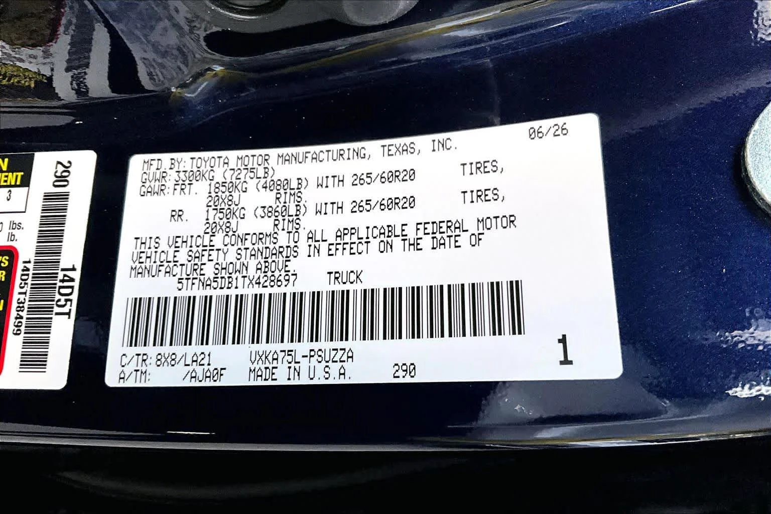 New 2026 Blueprint Toyota Platinum image 18