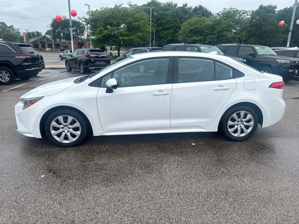 Used 2024 White Toyota LE image 4
