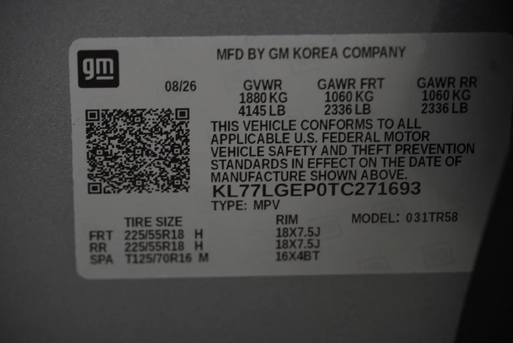 New 2026 Sterling Gray Metallic Chevrolet 1RS image 41