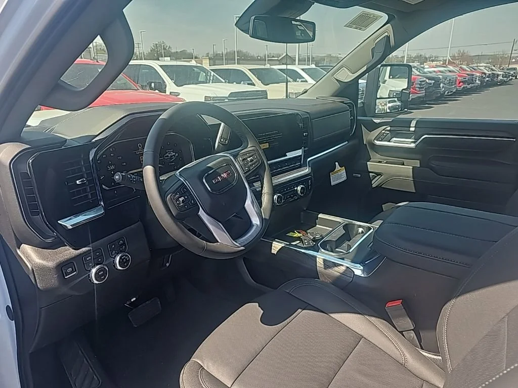 New 2026 Glacier White Tricoat GMC SLT DRW image 14