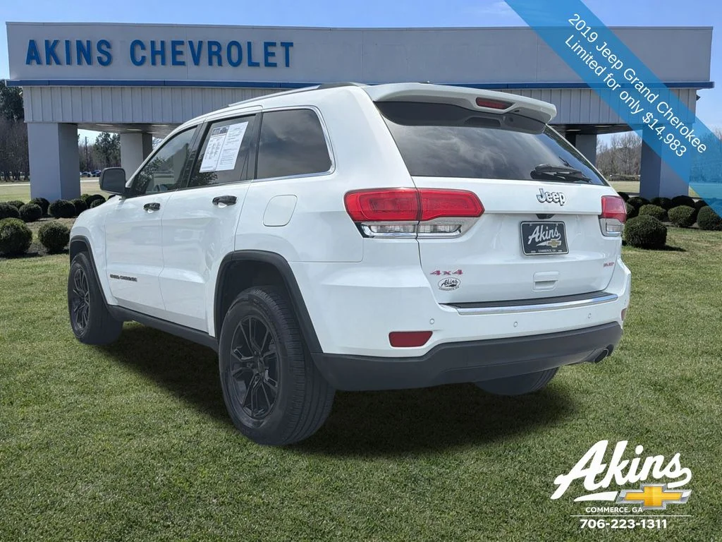 Used 2019 Jeep Grand Cherokee Limited with VIN 1C4RJFBG2KC555017 for sale in Commerce, GA