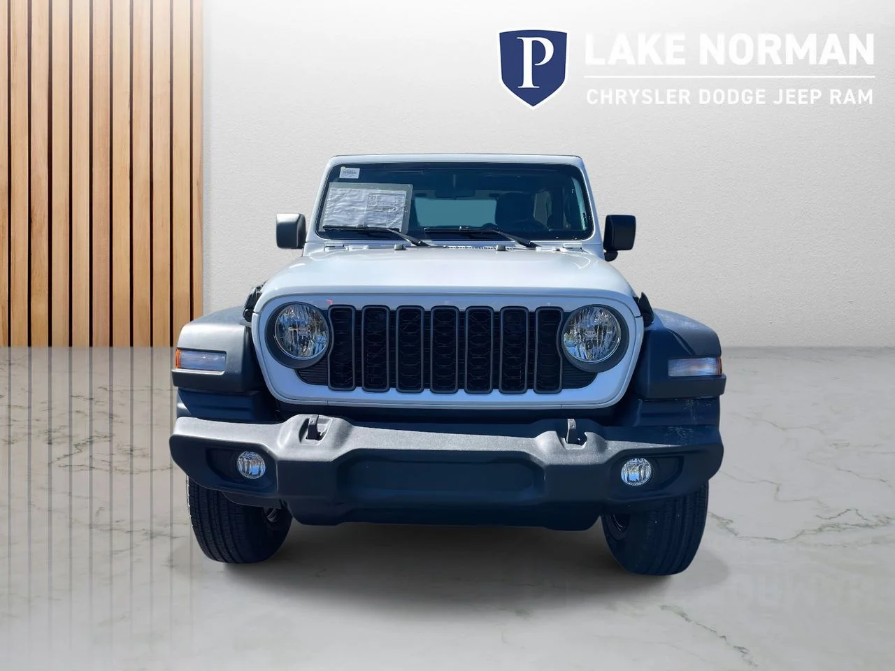 New 2026 Bright White Clear-Coat Exterior Paint Jeep Sport image 3