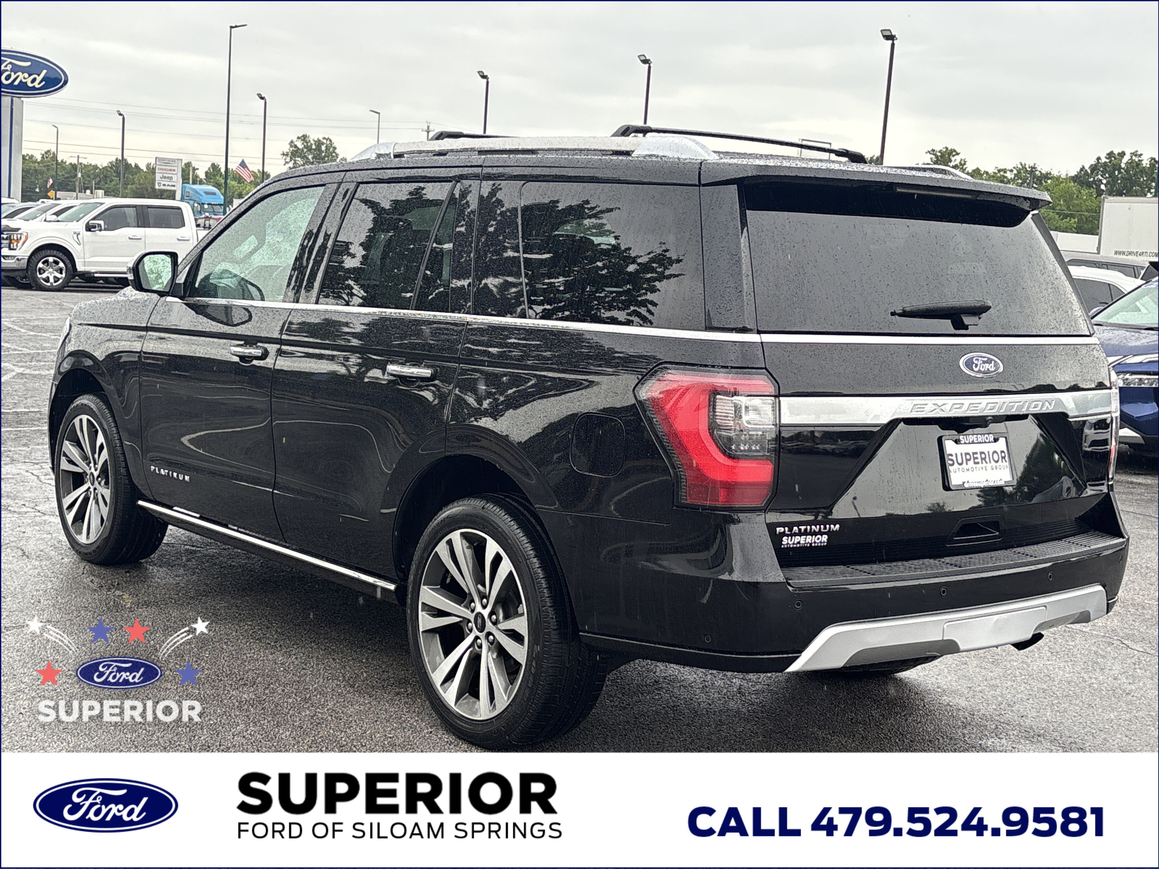 Used 2021 Agate Black Metallic Ford Platinum 4WD image 10