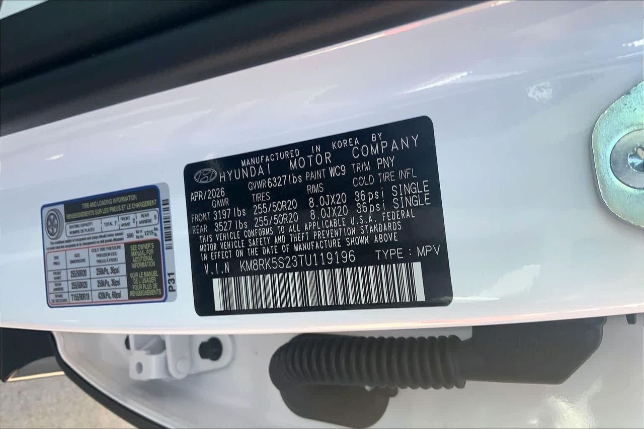 New 2026 Creamy White Pearl Hyundai Limited FWD image 18