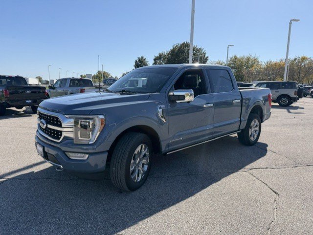 Certified Used 2023 Azure Gray Metallic Ford Platinum image 3