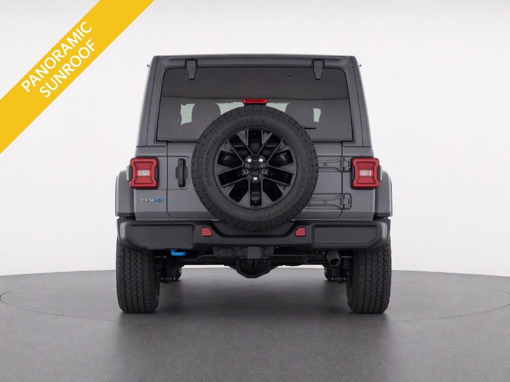 Used 2022 Gray Jeep Unlimited Sahara 4xe image 7