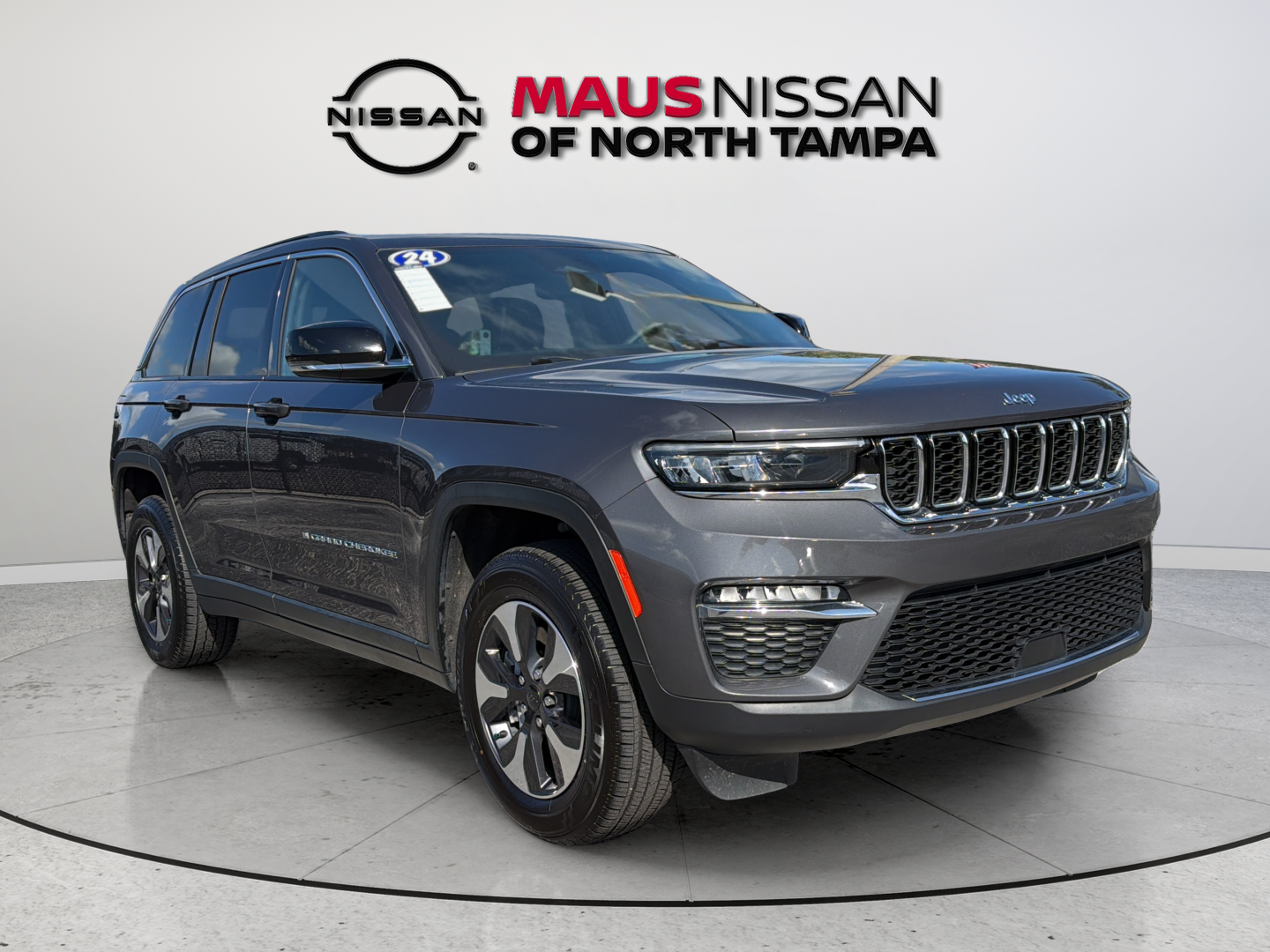 Used 2024 Gray Jeep 4xe image 1