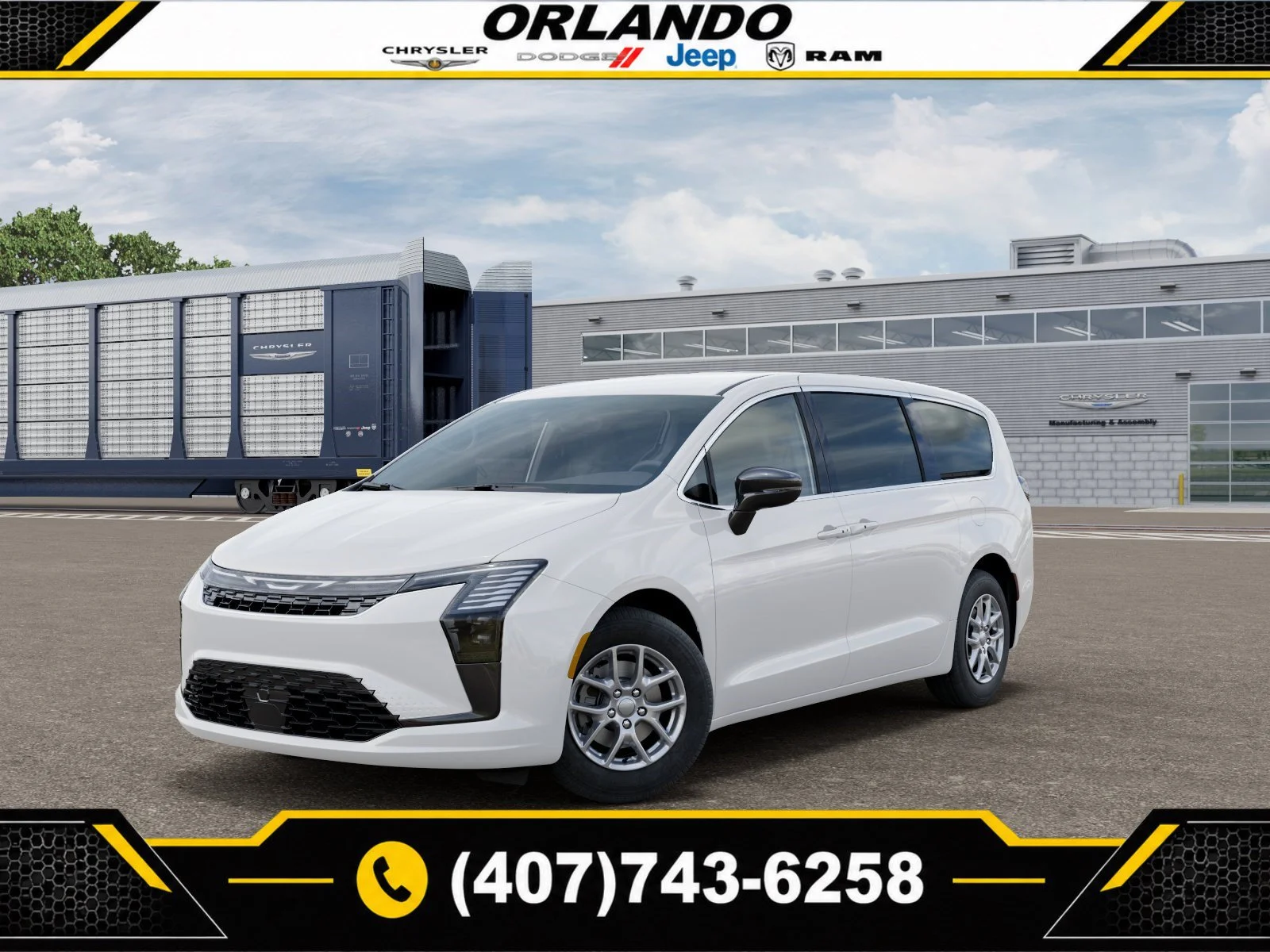 New 2027 Bright White Clearcoat Chrysler Select image 1