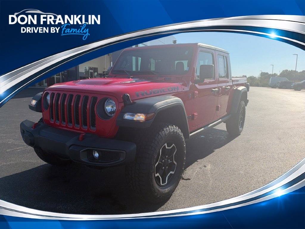 Used 2020 Red Jeep Rubicon image 1