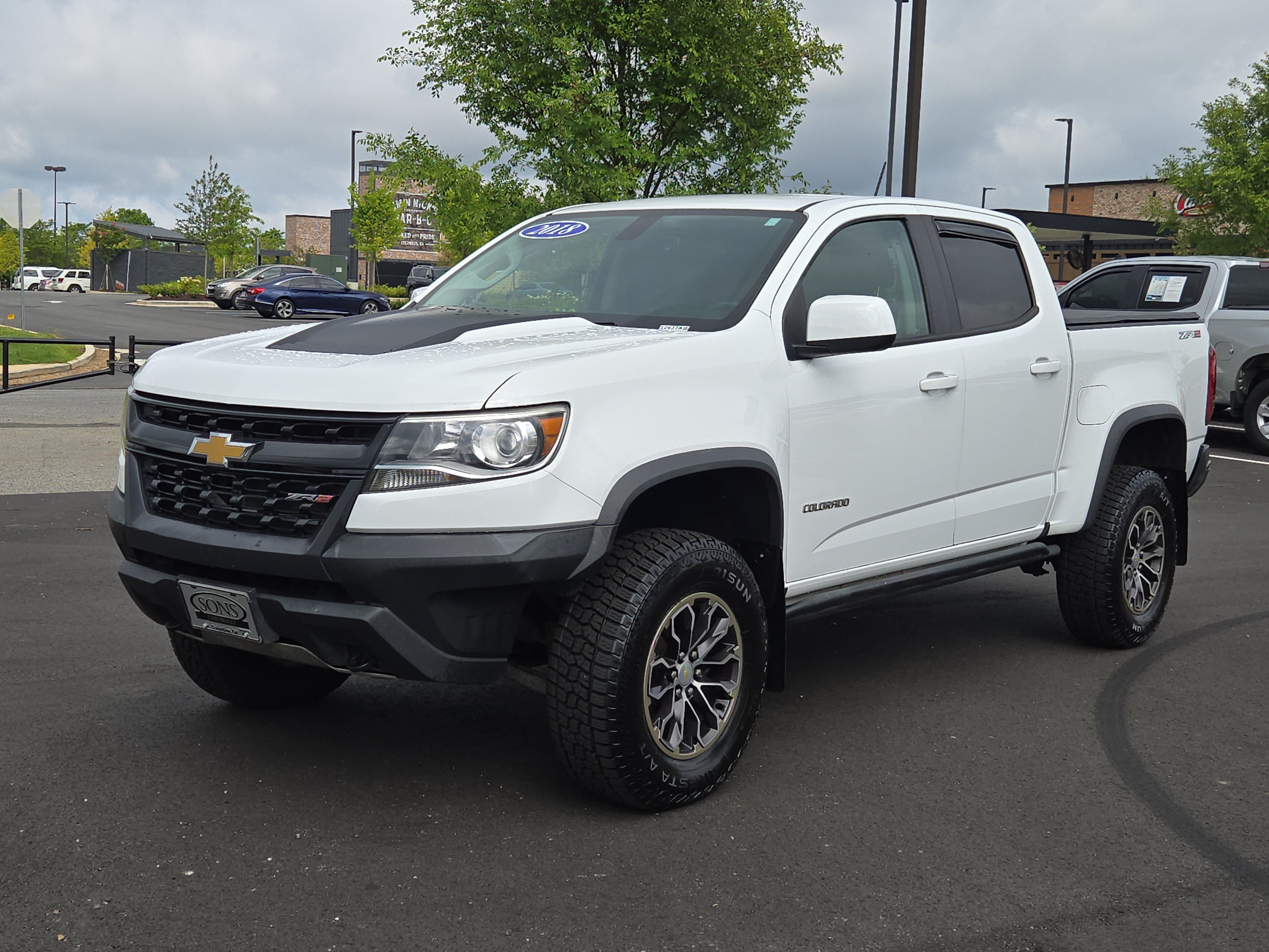 Used 2018 SUMMIT WHITE Chevrolet 4WD ZR2 image 3