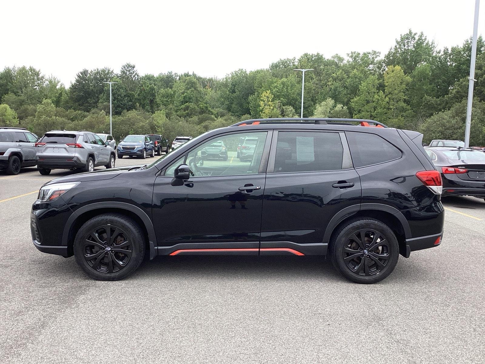 Used 2020 Crystal Black Silica Subaru Sport image 4