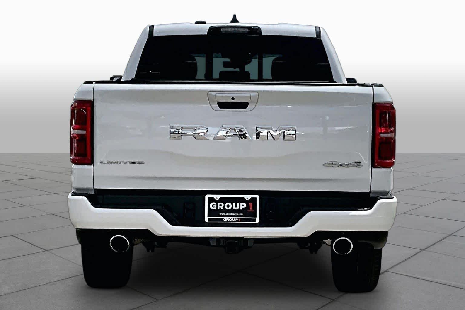 Used 2025 Ivory White Tri-Coat Pearlcoat Ram Limited image 5
