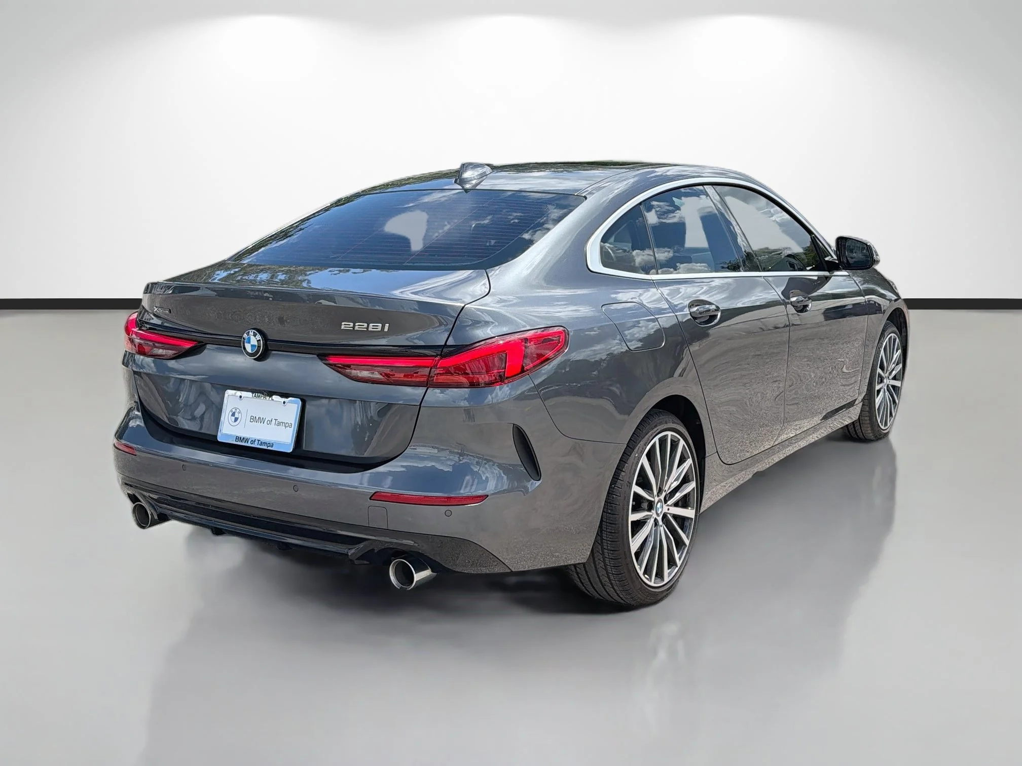 Used 2021 Mineral Grey Metallic BMW 228i xDrive image 3