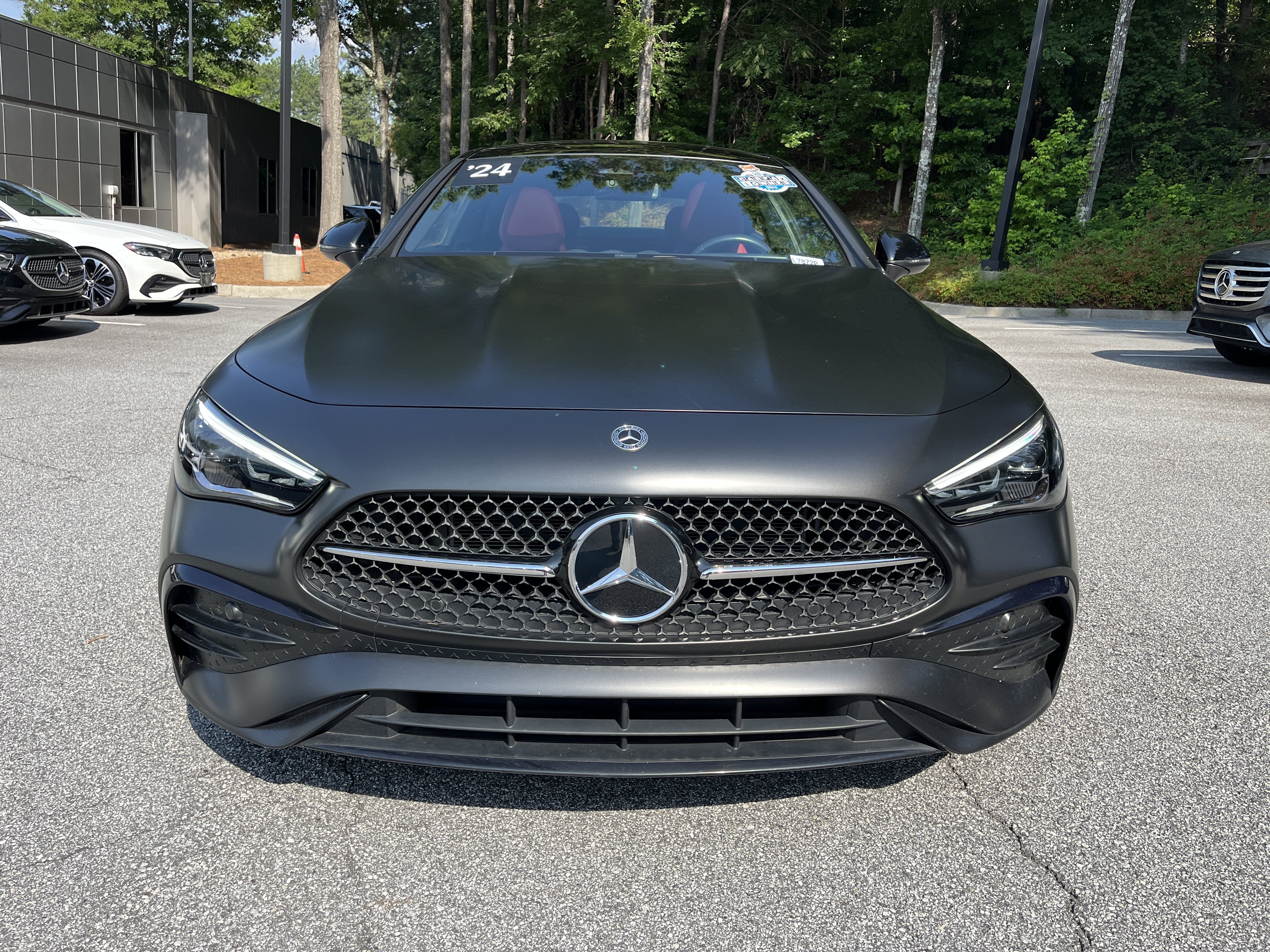 Certified Used 2024 MANUFAKTUR Graphite Grey Magno Mercedes-Benz CLE 300 4MATIC® Coupe image 4