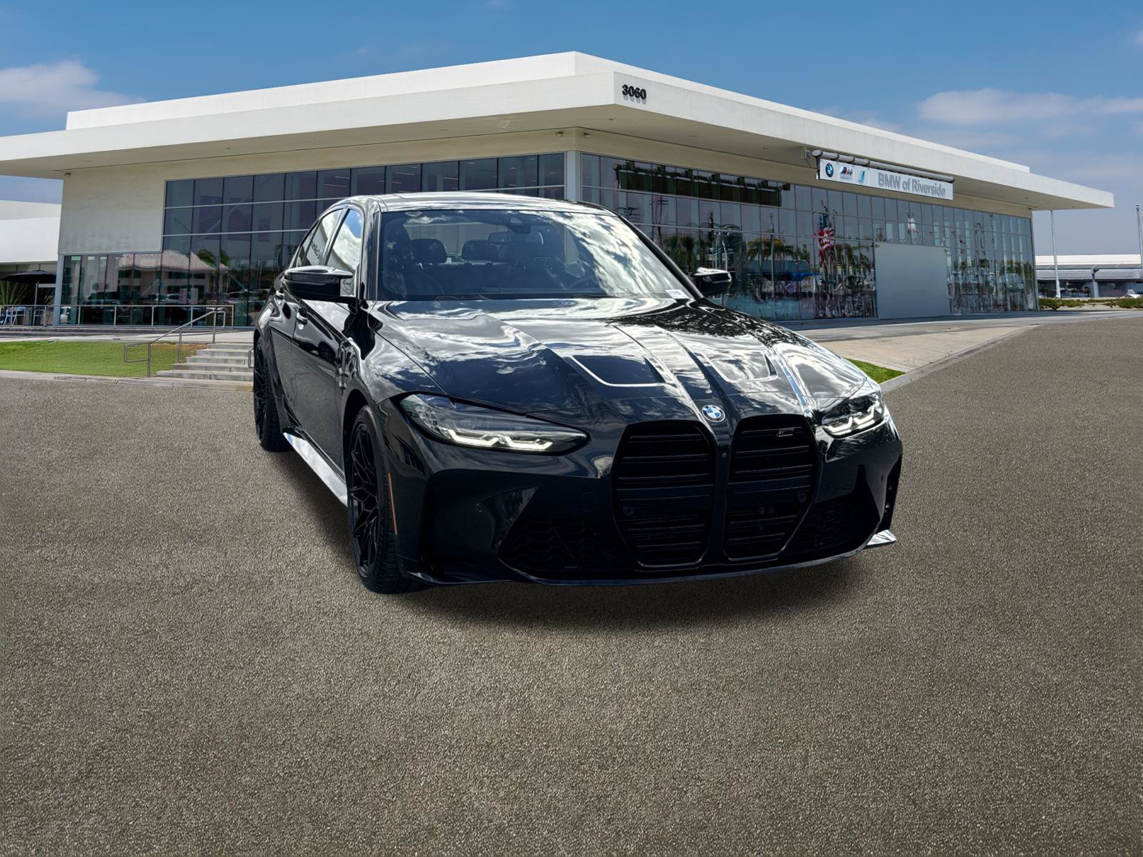 Certified Used 2023 Black Sapphire Metallic BMW Competition image 2