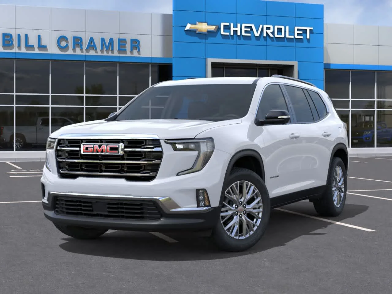 New 2027 Glacier White Tricoat GMC Elevation image 6