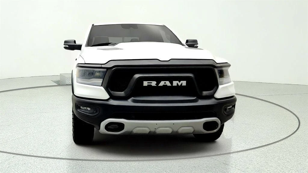 Used 2023 Bright White Clearcoat Ram Rebel 4x4 Crew Cab 5