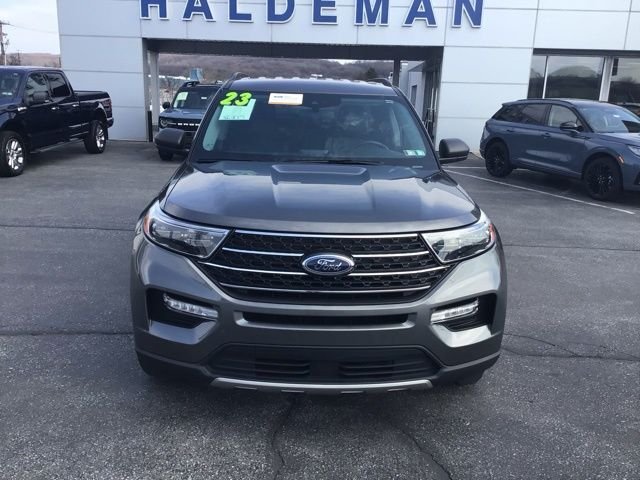Certified Used 2023 Carbonized Gray Metallic Ford XLT image 3