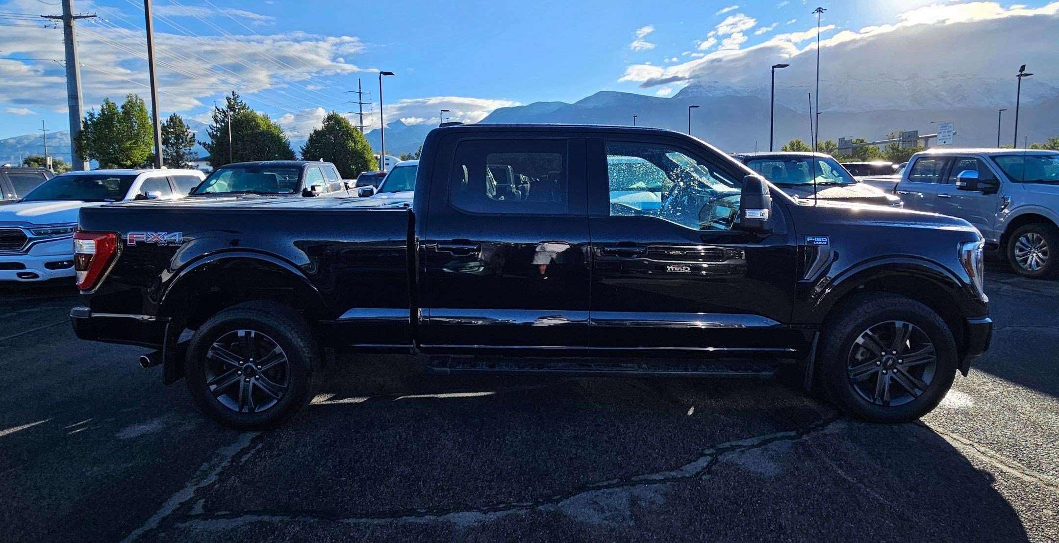 Used 2023 Black Ford LARIAT image 2