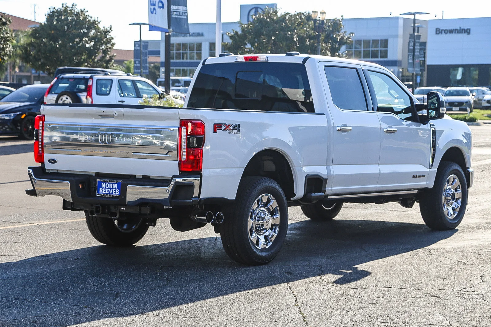 New 2026 Star White Metallic Tri-Coat Ford F-250® King Ranch® image 6
