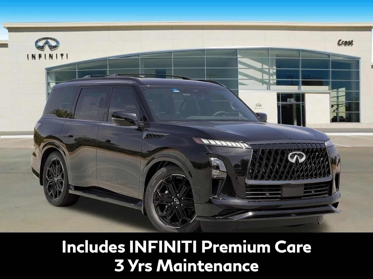 New 2027 MINERAL BLACK INFINITI Sport 4WD image 1