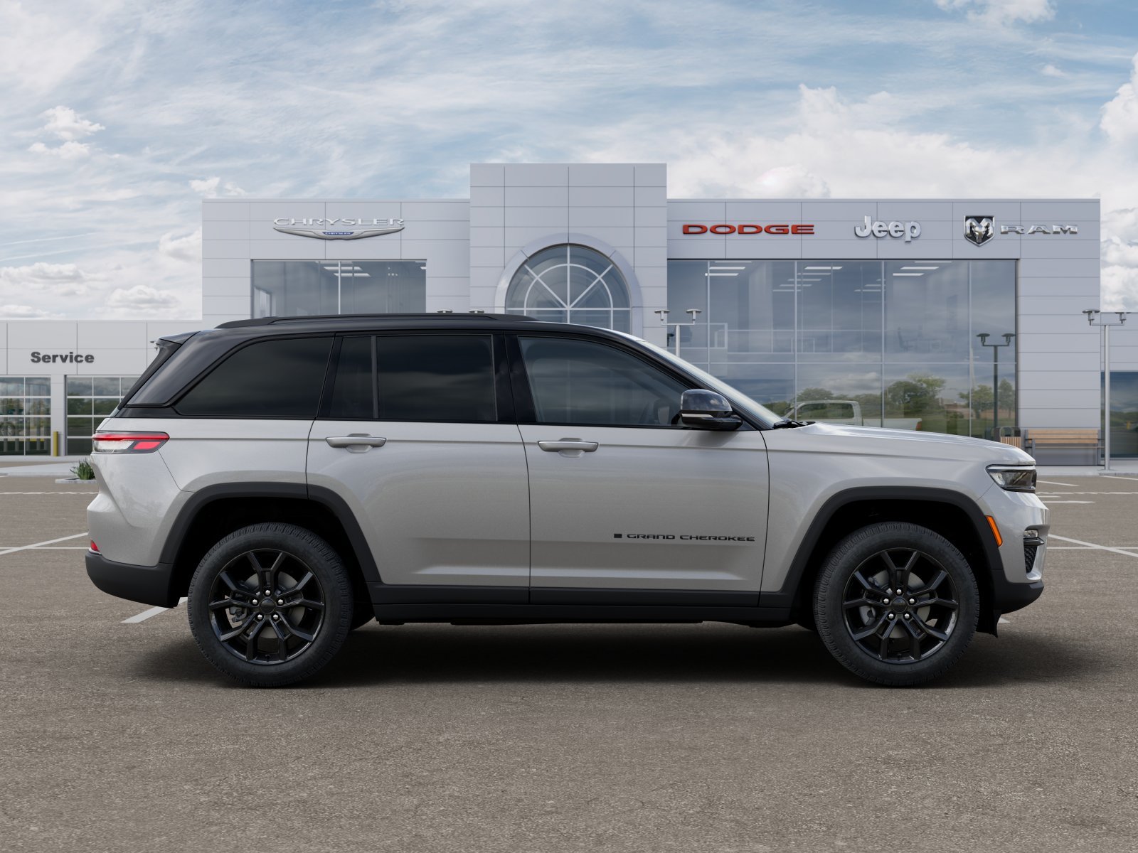 New 2025 Silver Zynith Exterior Paint Jeep Limited image 48