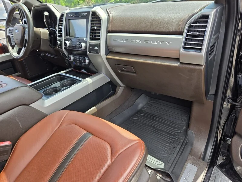 Used 2020 BLACK FORD KING RANCH 4WD CREW CAB 6.75