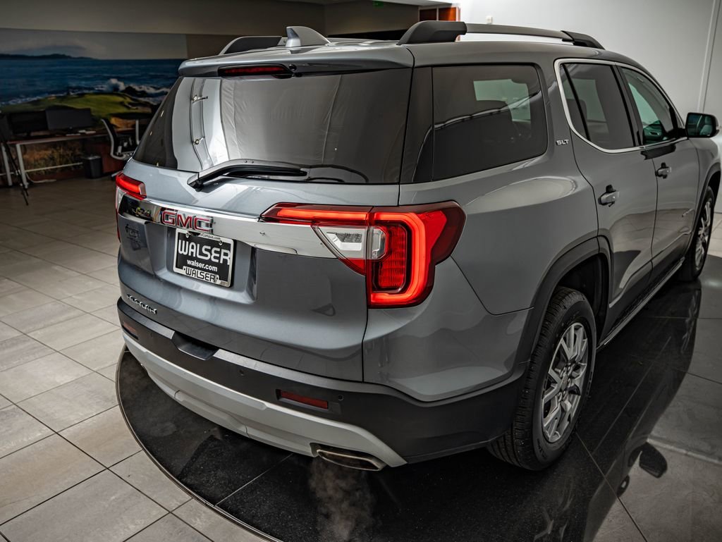 Used 2020 Satin Steel Metallic GMC SLT image 16