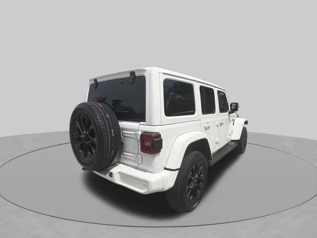Used 2021 White Jeep Unlimited Sahara High Altitude image 5