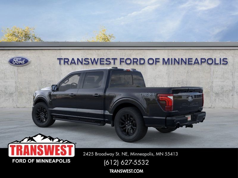New 2026 Agate Black Metallic Ford Lariat® image 4