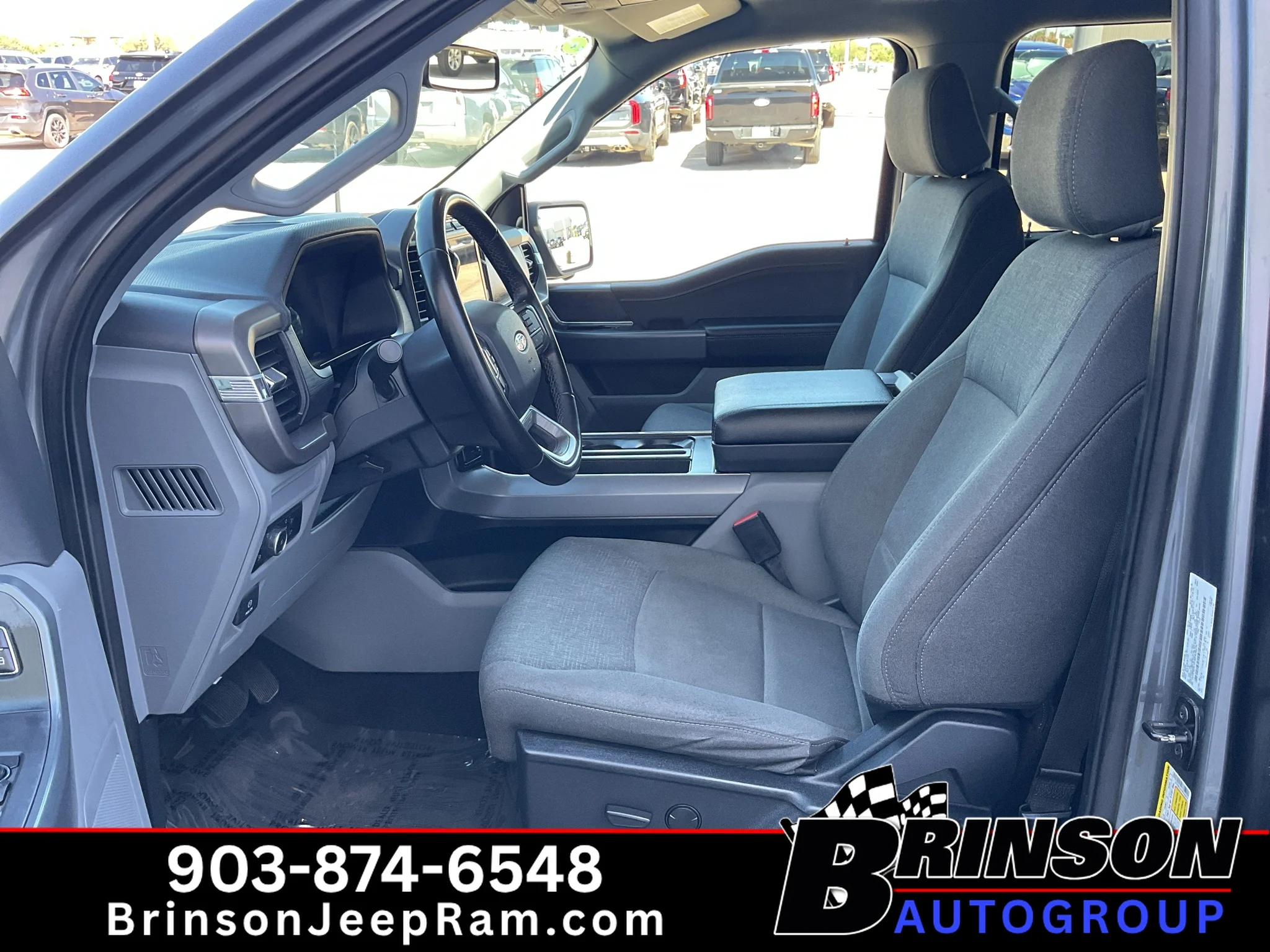 Used 2024 Carbonized Gray Metallic Ford XLT image 24