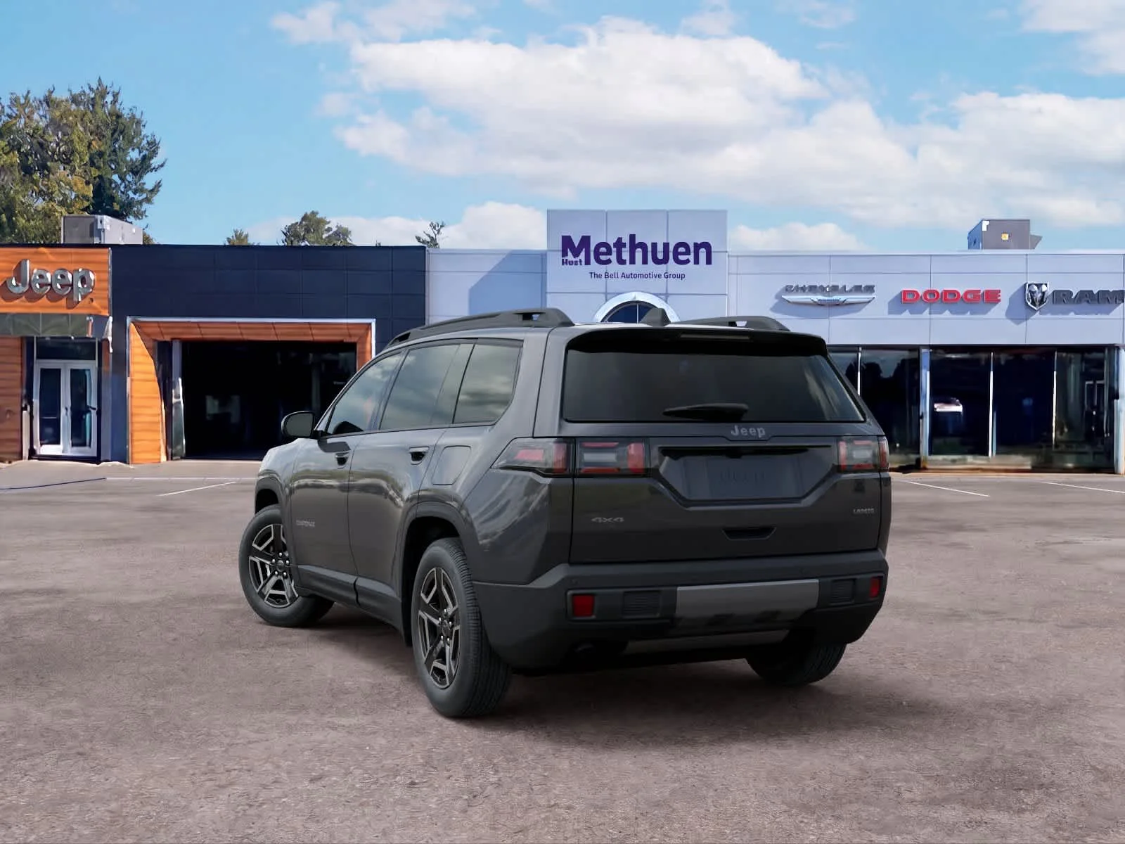 New 2026 Sting-Gray Clear-Coat Exterior Paint Jeep Laredo image 3