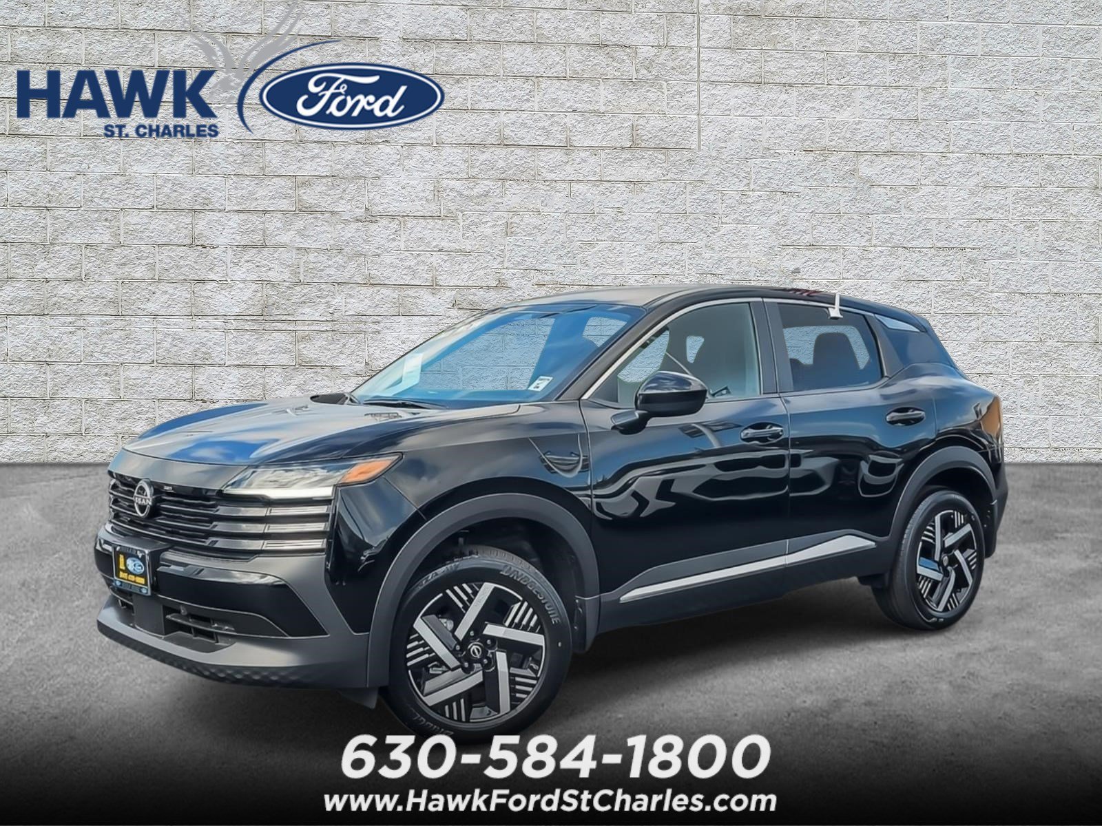 Used 2025 Super Black Nissan SV image 1