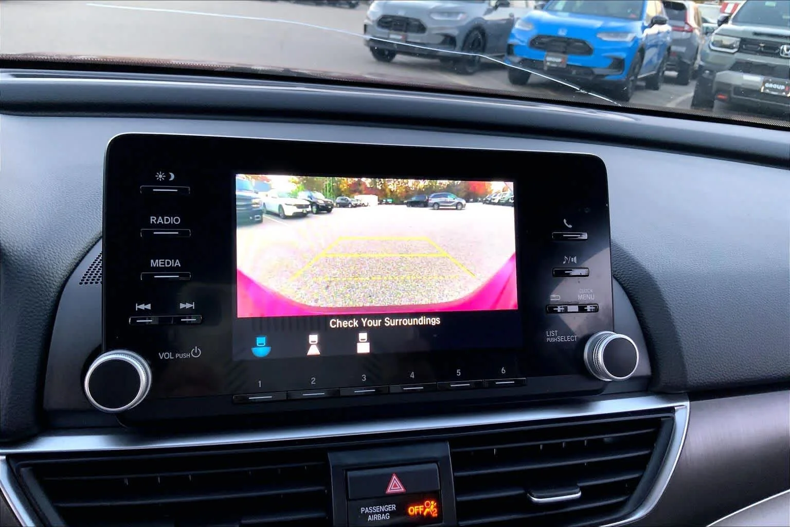 Certified Used 2019 Radiant Red Metallic Honda LX 1.5T image 29