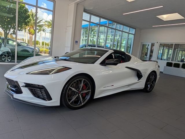 Certified Used 2023 White Chevrolet Stingray image 3