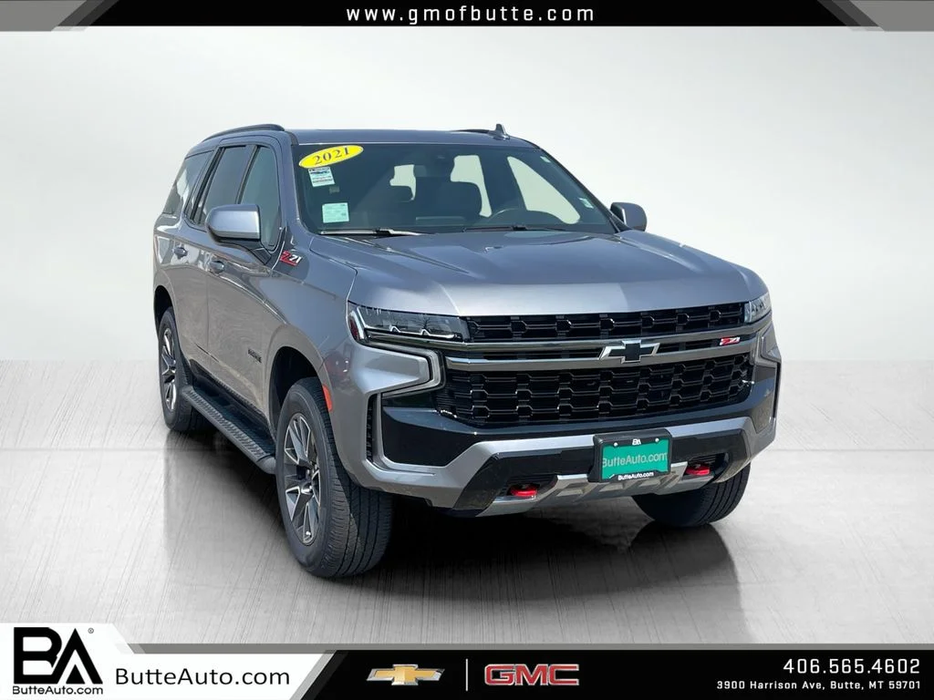 Used 2021 Satin Steel Metallic Chevrolet Z71 image 1
