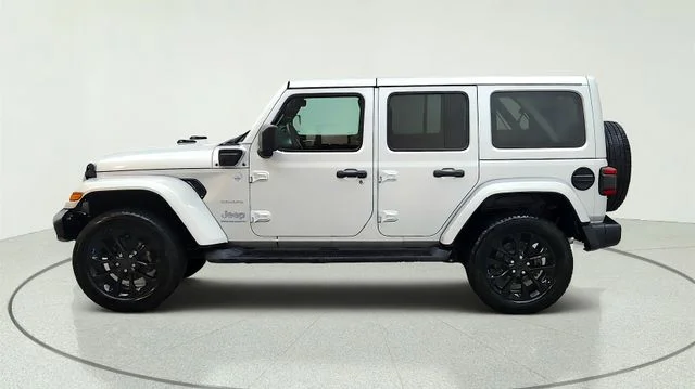 Used 2023 Silver Jeep Sahara 4xe image 7