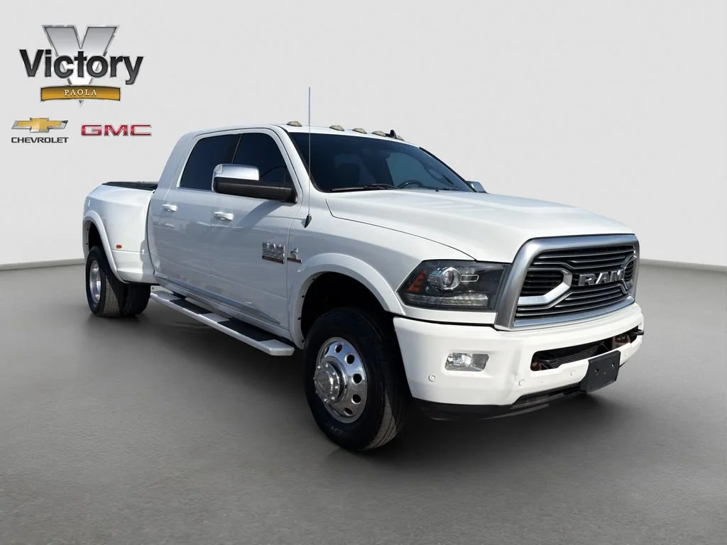 Used 2018 White Ram Limited Mega Cab 4x4 6