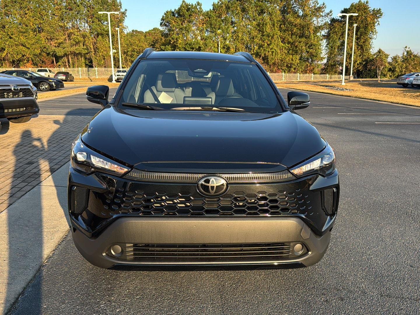 New 2026 Jet Black Toyota Hybrid SE image 7