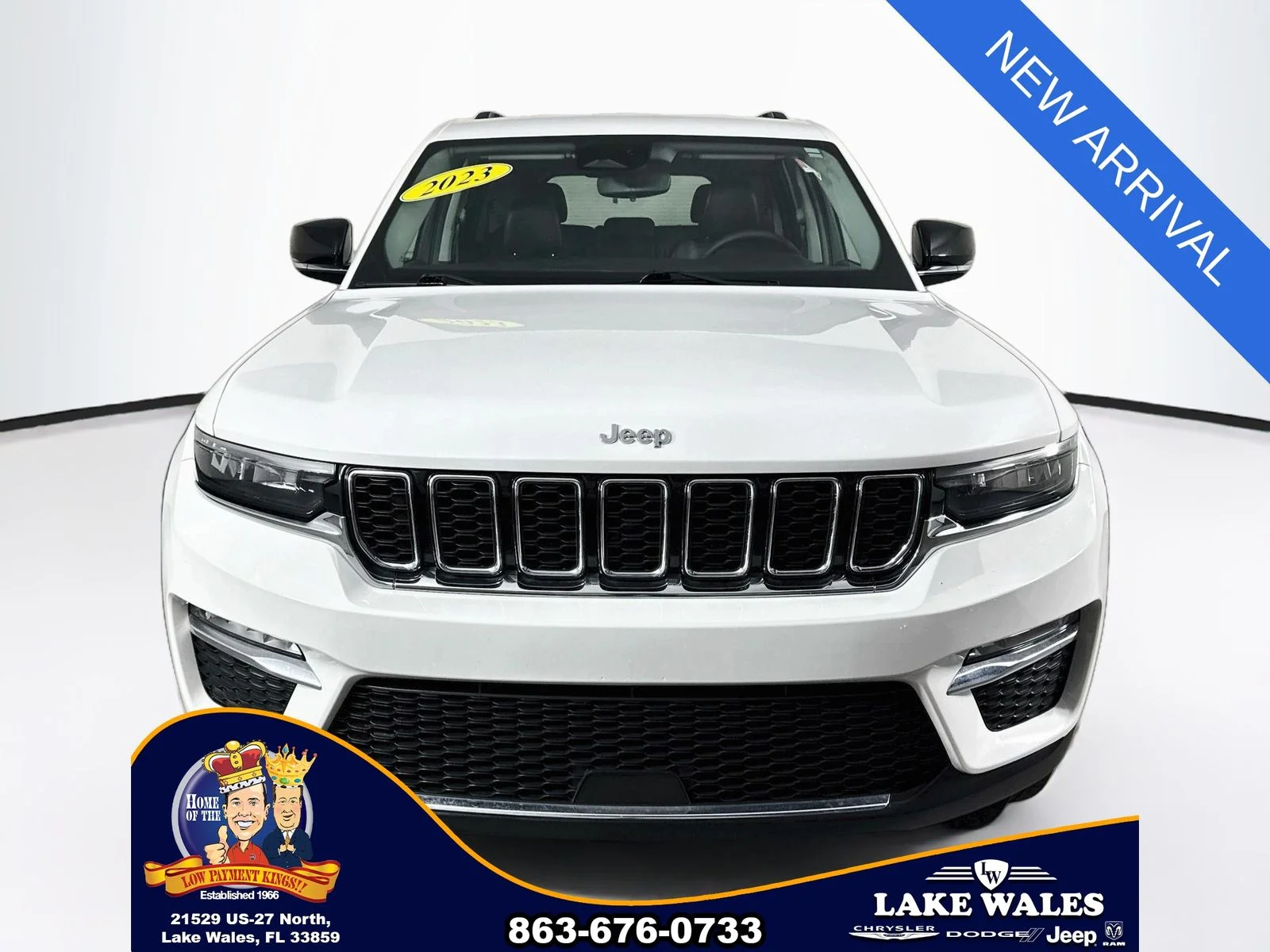 Used 2023 White Jeep Limited image 2