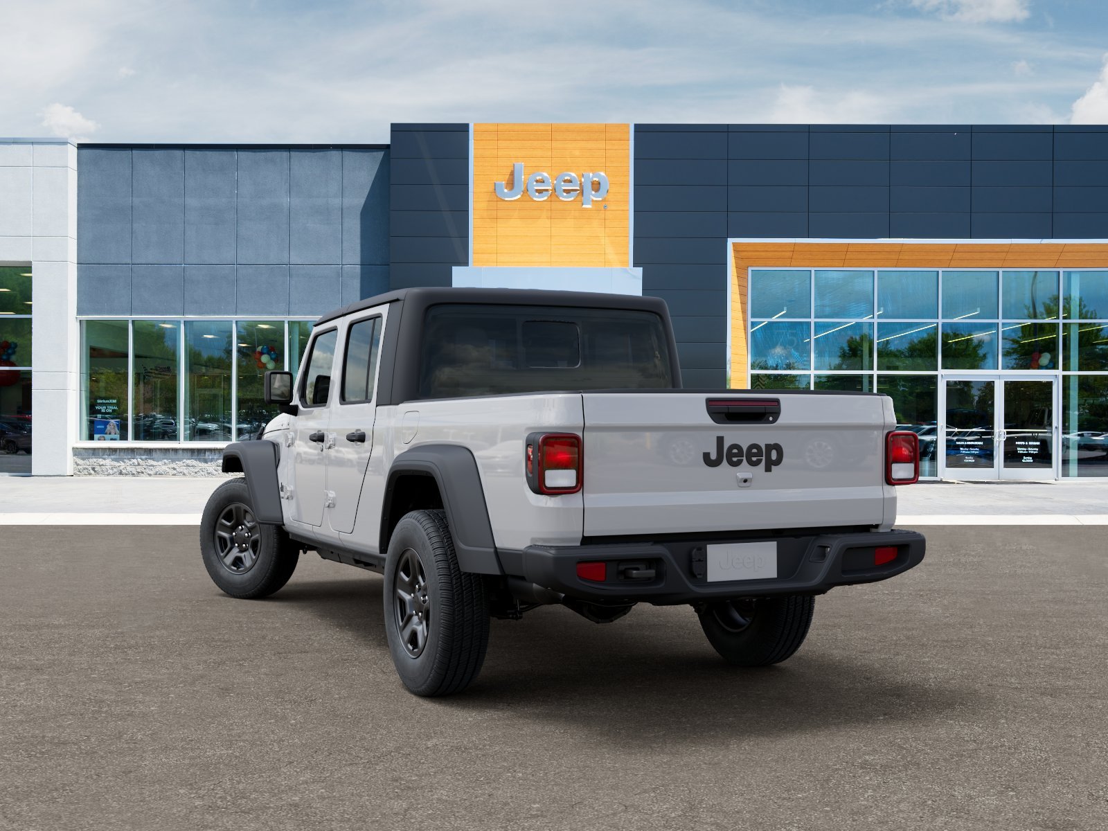 New 2026 Bright White Clear-Coat Exterior Paint Jeep Sport image 29