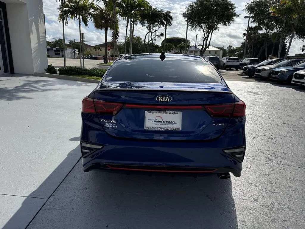 Used 2021 Kia Forte GT-Line with VIN 3KPF34AD0ME353894 for sale in North Palm Beach, FL