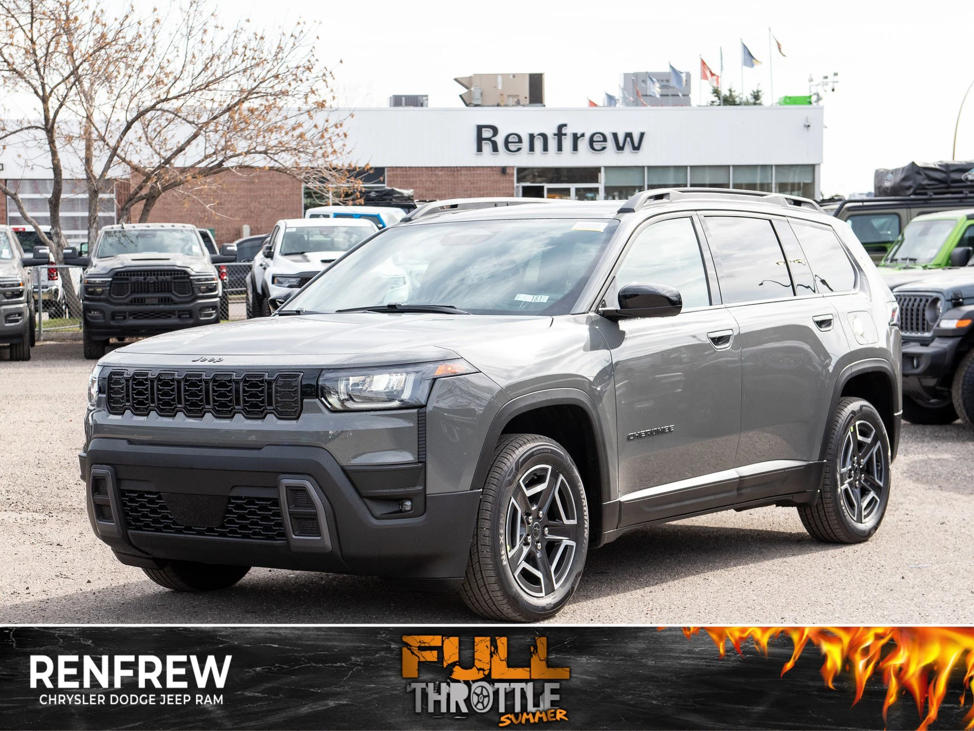 New 2026 Grey Jeep Laredo* image 1